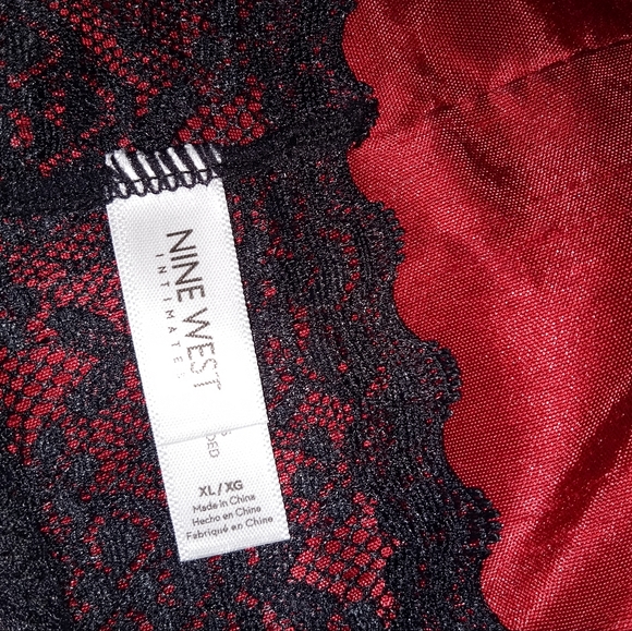 Nine West Lace Cheekster Panty Set in Black & Blush Size XL New or Used - Picture 7 of 7